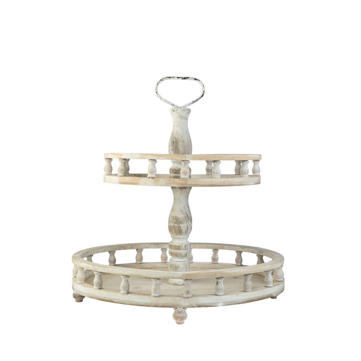 ZEN COLLECTION Ορντερβιέρα 2 Όροφη Ξύλινη 45x33x40εκ. Zen Collection 24.17.49784 (Υλικό: Ξύλο) - ZEN COLLECTION - 24.17.49784