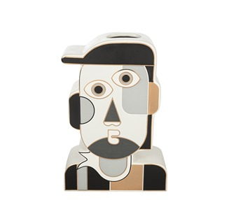 ZEN COLLECTION Βάζο Κεραμικό Πρόσωπο 19,5x9x29εκ. Zen Collection 24.21.50861 (Υλικό: Κεραμικό) - ZEN COLLECTION - 24.21.50861