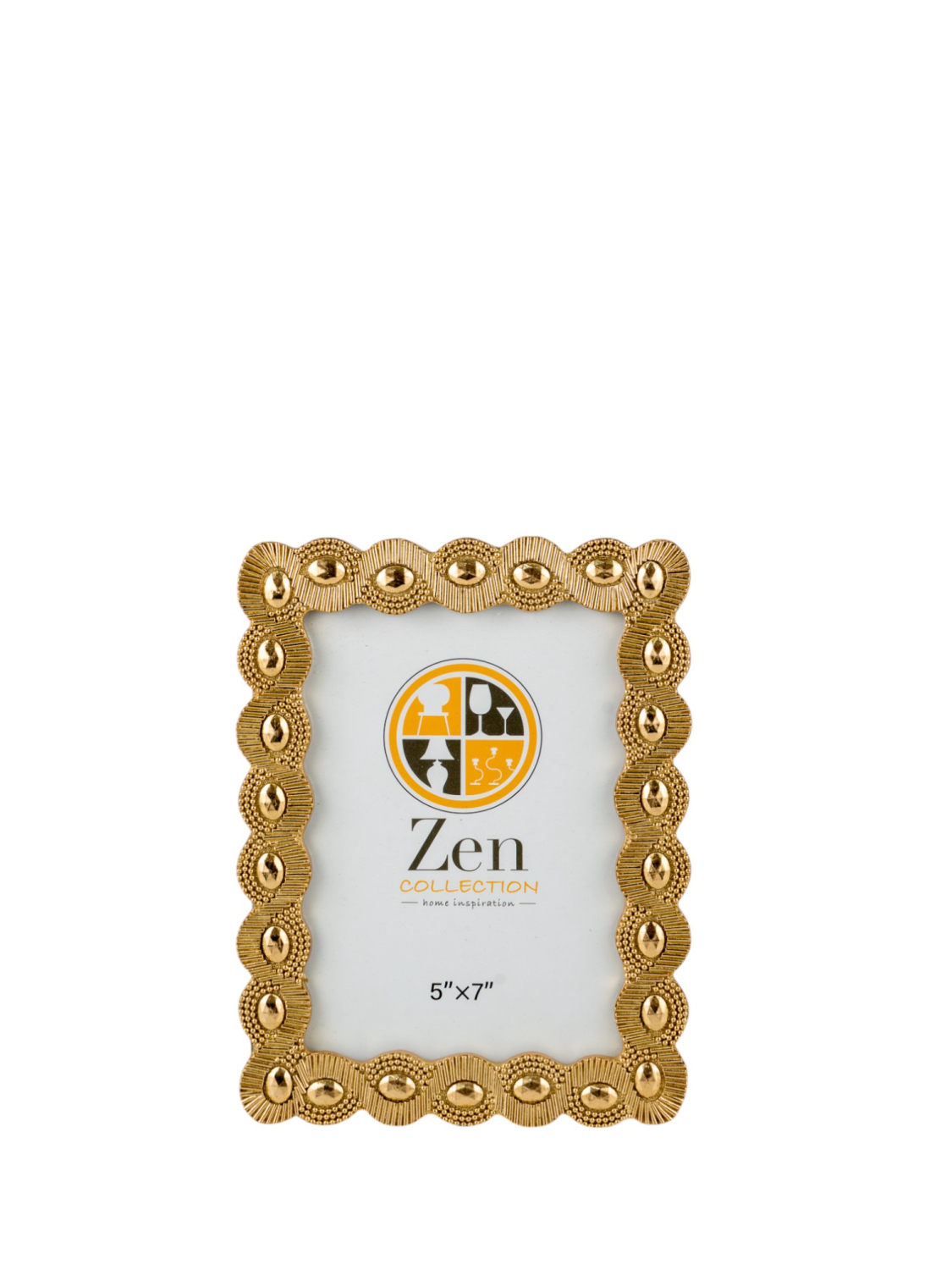 ZEN COLLECTION - ΣΗΜΑΝΤΙΚΟ: Σε περίπτωση διαφοράς τιμής από το κατάστημα ισχύει παντα και μόνο η τιμή του καταστήματος Κορνίζα Polyester Χρυσή 13x18εκ. Zen Collection 25.2.50