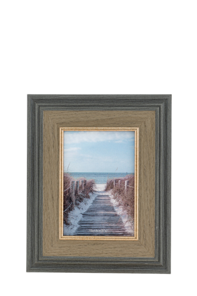 Διακοσμητικά Επιτραπέζια 24home - ΣΗΜΑΝΤΙΚΟ: Σε περίπτωση διαφοράς τιμής από το κατάστημα ισχύει παντα και μόνο η τιμή του καταστήματος Κορνίζα Πλαστική Μπεζ 20,5x1,5x25,5εκ. Zen Collection 2