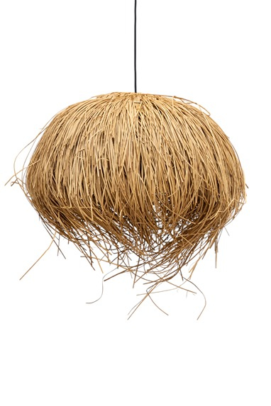 ZEN COLLECTION Φωτιστικό Οροφής Ραττάν 65x40εκ. Zen Collection 24.35.50220 (Υλικό: Ραττάν) - ZEN COLLECTION - 24.35.50220