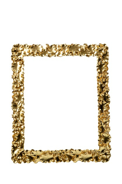 Κορνίζα Polyester Χρυσή Με Φύλλα 20x25εκ. Zen Collection 26.14.52757 (Υλικό: Polyester, Χρώμα: Χρυσό ) - ZEN COLLECTION - 26.14.52757