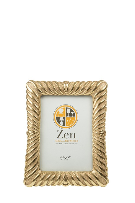 Κορνίζα Polyester Χρυσή Με Γραμμές 13x18εκ. Zen Collection 26.14.52764 (Υλικό: Polyester, Χρώμα: Χρυσό ) - ZEN COLLECTION - 26.14.52764