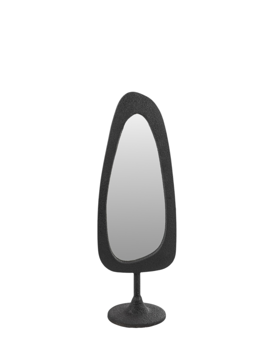 Καθρέπτες 24home - ΣΗΜΑΝΤΙΚΟ: Σε περίπτωση διαφοράς τιμής από το κατάστημα ισχύει παντα και μόνο η τιμή του καταστήματος Καθρέπτης Επιτραπέζιος Μεταλλικός Μαύρος 15,5x11,5x44εκ