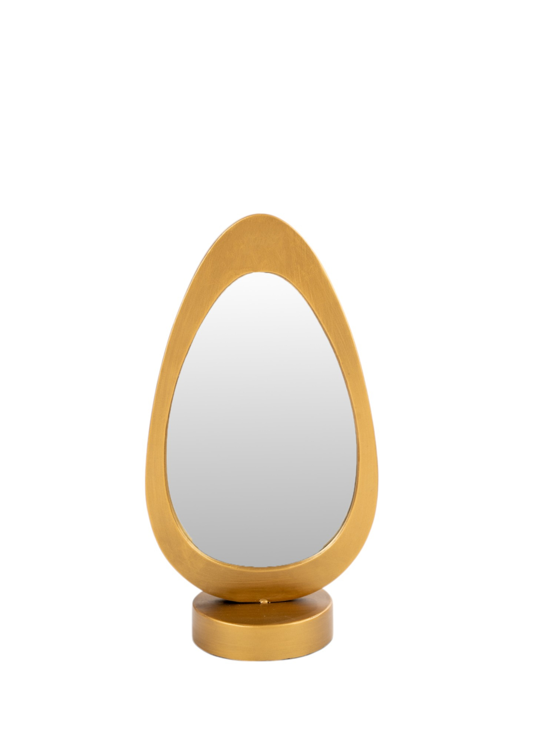 ZEN COLLECTION Καθρέπτης Επιτραπέζιος Μεταλλικός Χρυσός 18,5x11,5x35εκ. Zen Collection 25.16.51564 (Υλικό: Μεταλλικό, Χρώμα: Χρυσό ) - ZEN COLLECTION - 25.16.51564