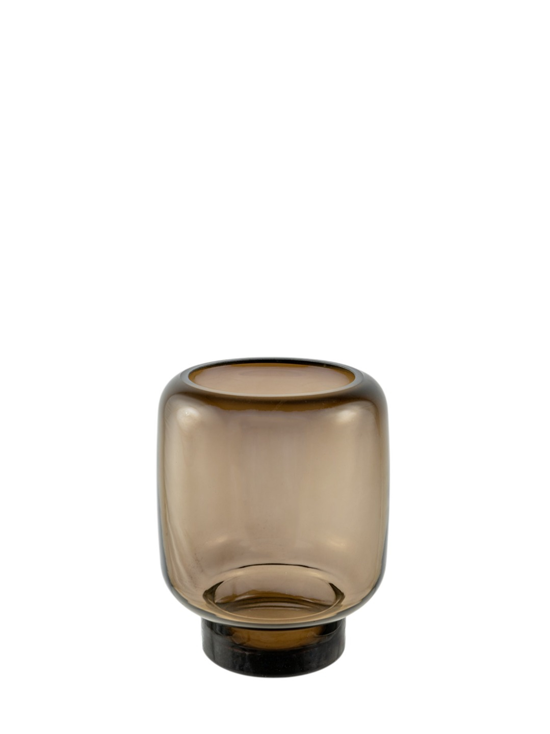 Βάζο Χειροποίητο Φυσητό Γυαλί Καφέ 15,5x19,5εκ. Zen Col