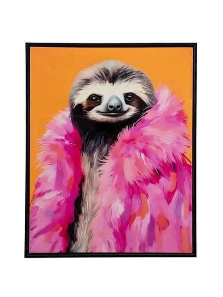 ZEN COLLECTION - ΣΗΜΑΝΤΙΚΟ: Σε περίπτωση διαφοράς τιμής από το κατάστημα ισχύει παντα και μόνο η τιμή του καταστήματος Πίνακας Με Κορνίζα Βραδύποδας Multi 40x2,8x50εκ. Zen Co