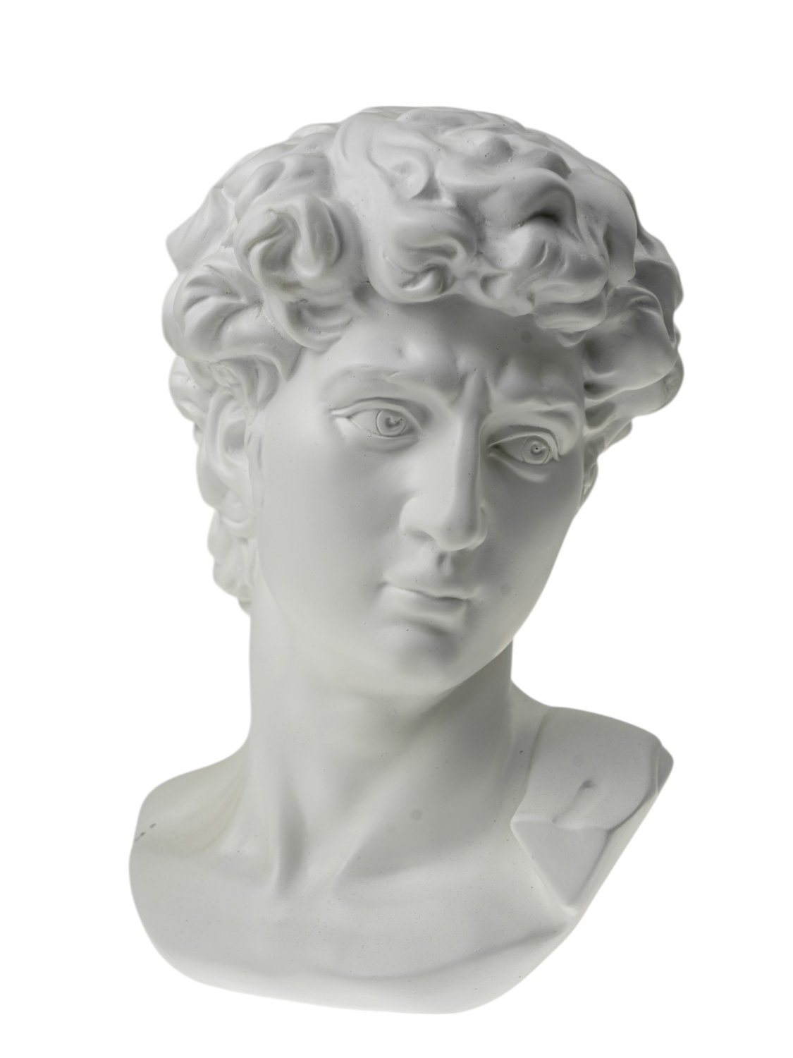 ZEN COLLECTION - ΣΗΜΑΝΤΙΚΟ: Σε περίπτωση διαφοράς τιμής από το κατάστημα ισχύει παντα και μόνο η τιμή του καταστήματος Διακοσμητική Προτομή Polyester Λευκή 21,3x18x29,3εκ. Ze