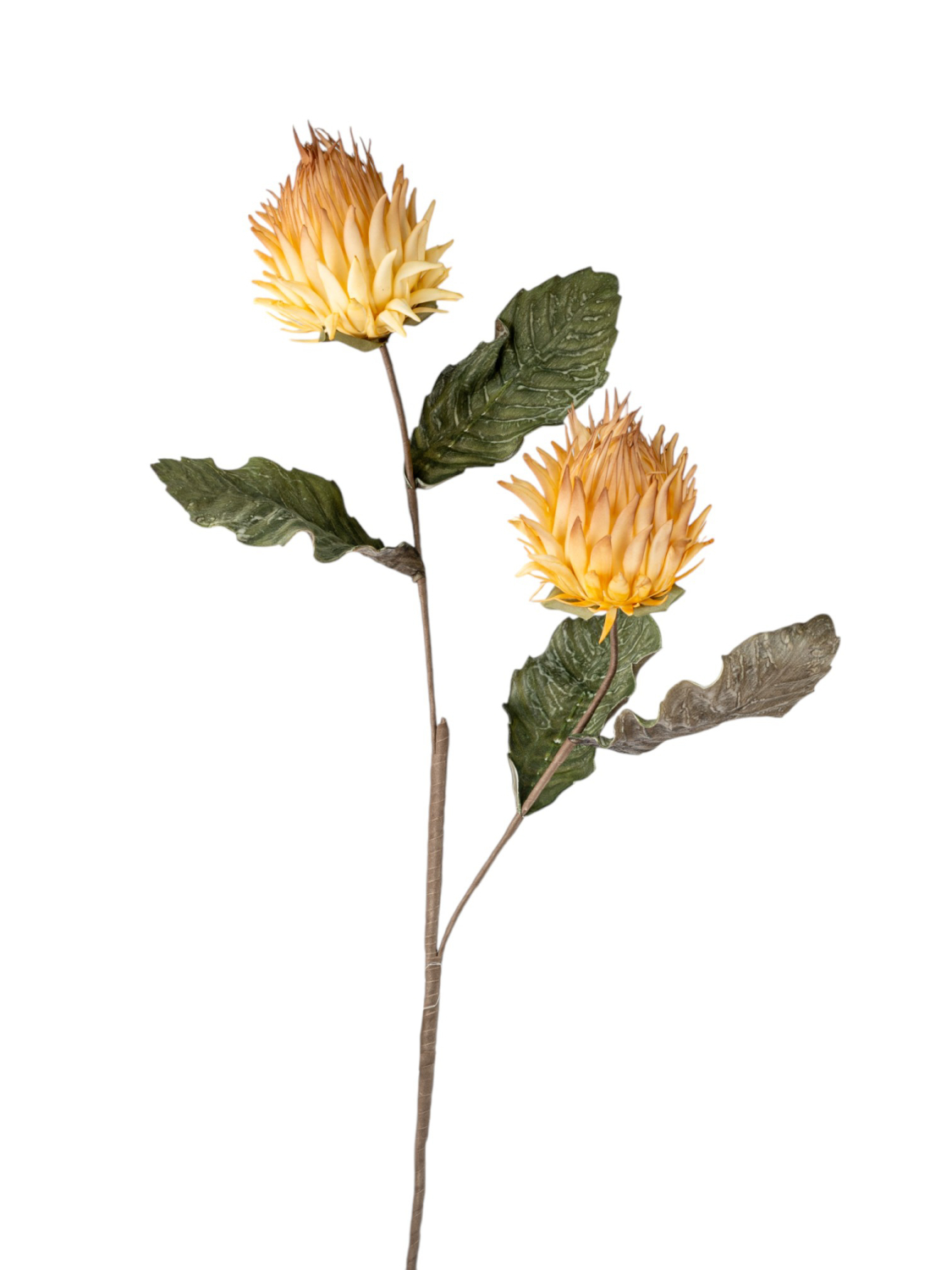 Λουλούδι Τριπλό Κίτρινο 97εκ. Zen Collection 25.13.5163