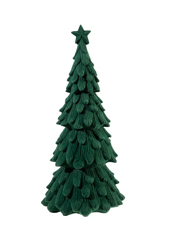 Χριστουγεννιάτικο Διακοσμητικό Δέντρο Polyester Βελούδι