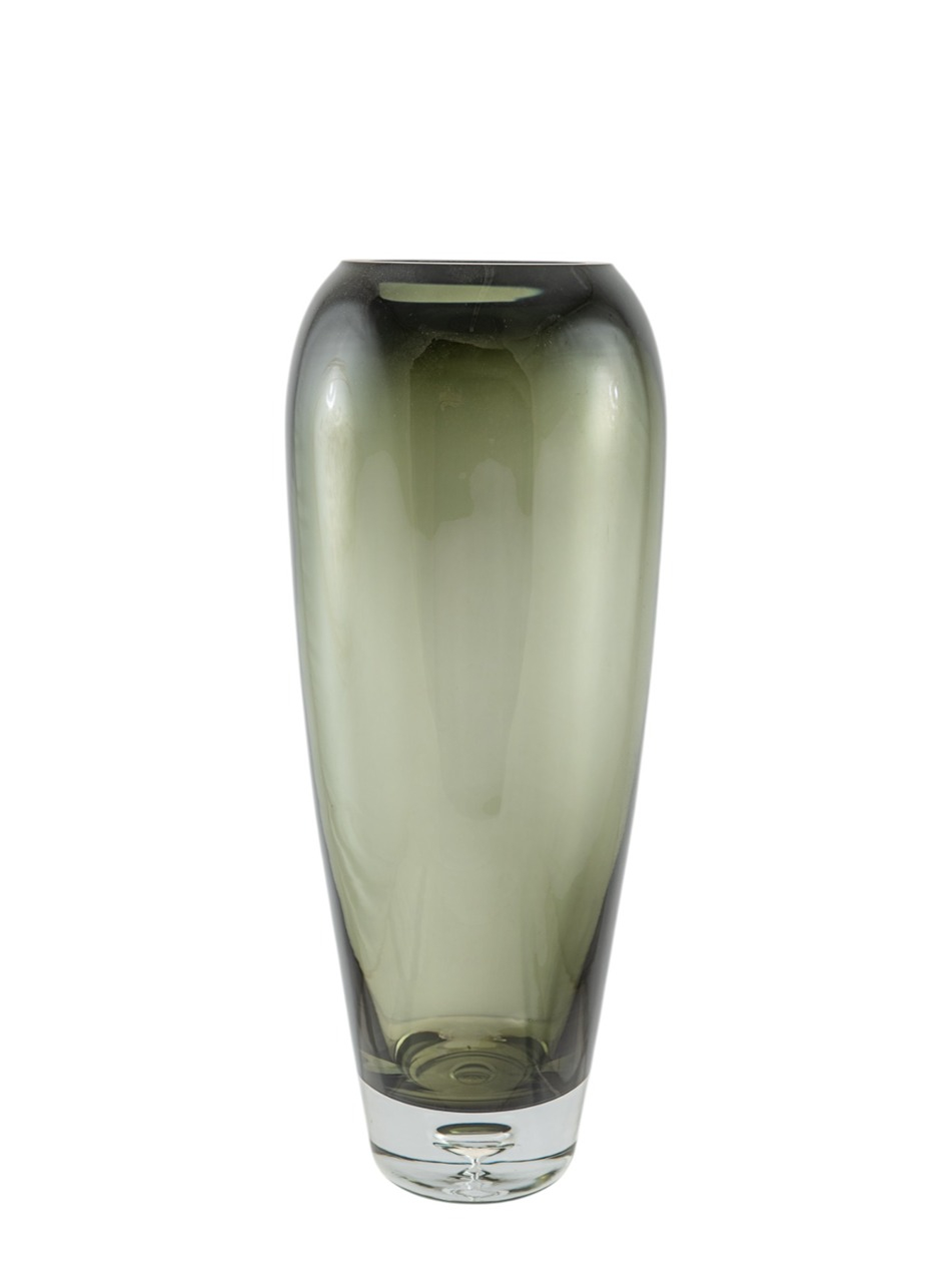 Βάζο Χειροποίητο Φυσητό Γυαλί Γκρι 14x33εκ. Zen Collection 25.43.52144 (Χρώμα: Γκρι, Υλικό: Φυσητό Γυαλί) - ZEN COLLECTION - 25.43.52144