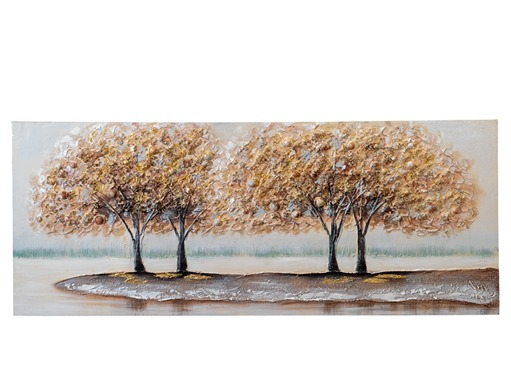 ZEN COLLECTION Πίνακας Ζωγραφικής Καμβάς Δάσος 150x4x60εκ. Zen Collection 25.11.51421 (Ύφασμα: Καμβάς) - ZEN COLLECTION - 25.11.51421