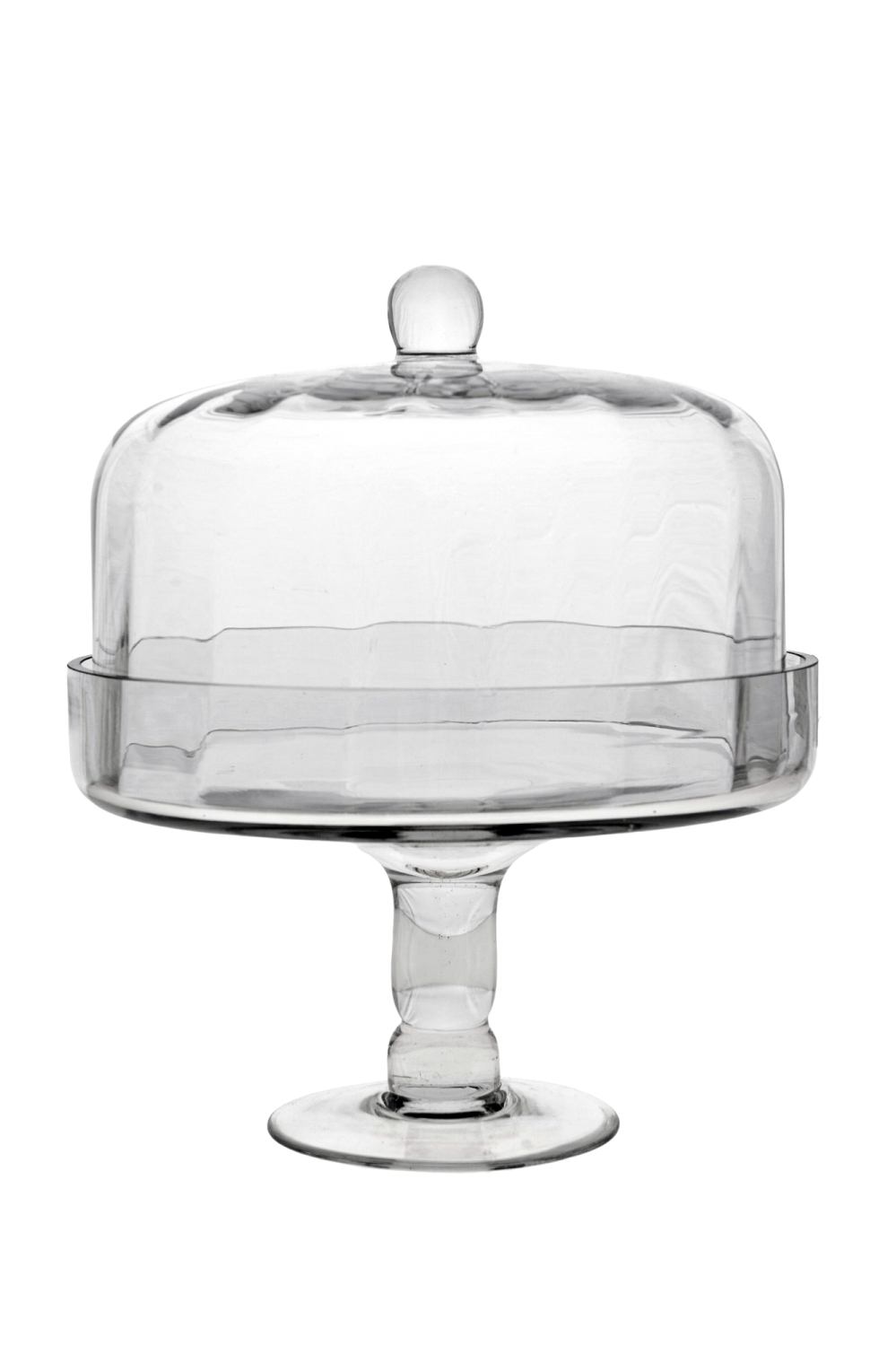 ZEN COLLECTION Τουρτιέρα Γυάλινη Διάφανη Με Πόδι 26,5x33εκ. Zen Collection 18.6.43448-ΖΕΝ (Υλικό: Γυαλί, Χρώμα: Διάφανο ) - ZEN COLLECTION - 18.6.43448-ΖΕΝ