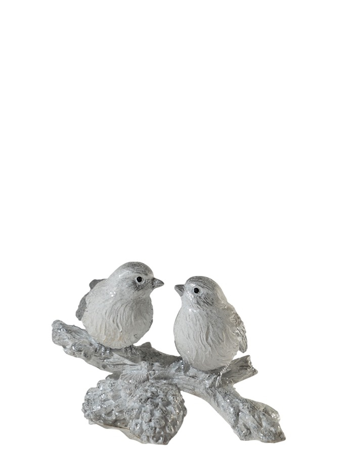 Διακοσμητικά Επιτραπέζια 24home - ΣΗΜΑΝΤΙΚΟ: Σε περίπτωση διαφοράς τιμής από το κατάστημα ισχύει παντα και μόνο η τιμή του καταστήματος Διακοσμητικό Επιτραπέζιο Κλαδί Με Πουλάκια Polyester Ασ