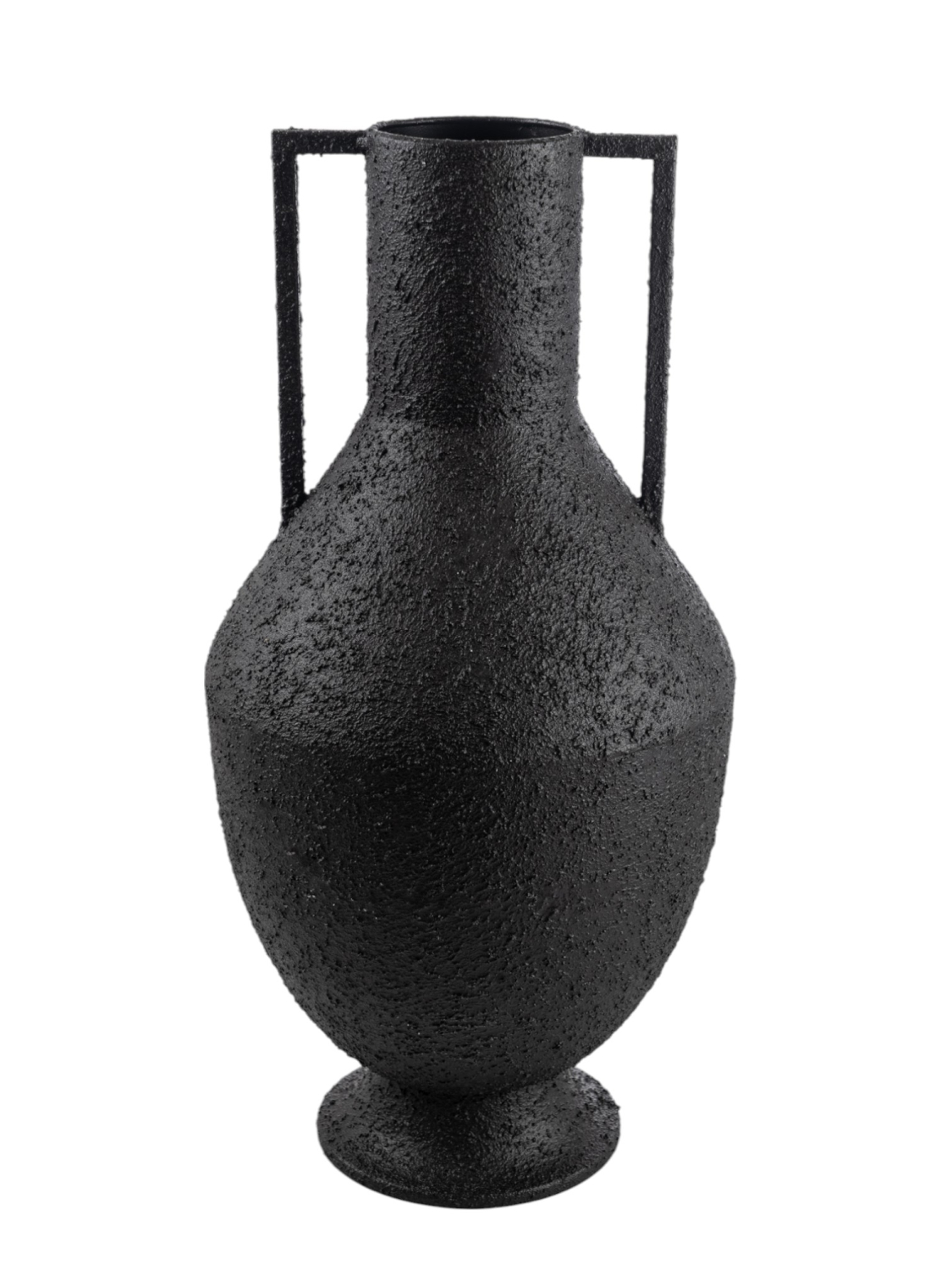 ZEN COLLECTION Βάζο-Αμφορέας Μεταλλικό Μαύρο 21x21x41εκ. Zen Collection 25.19.51406 (Υλικό: Μεταλλικό, Χρώμα: Μαύρο) - ZEN COLLECTION - 25.19.51406