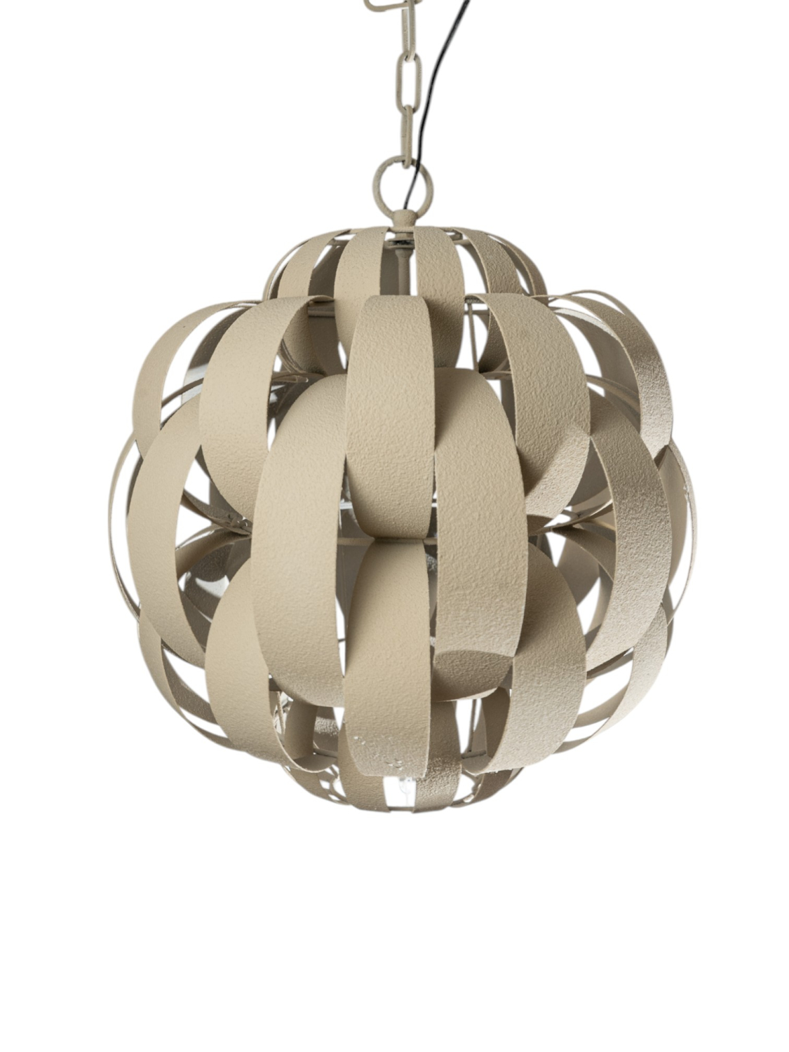 Φωτιστικά 24home - ΣΗΜΑΝΤΙΚΟ: Σε περίπτωση διαφοράς τιμής από το κατάστημα ισχύει παντα και μόνο η τιμή του καταστήματος Φωτιστικό Οροφής Μεταλλικό Μπεζ 50x50x53εκ. Zen Collect