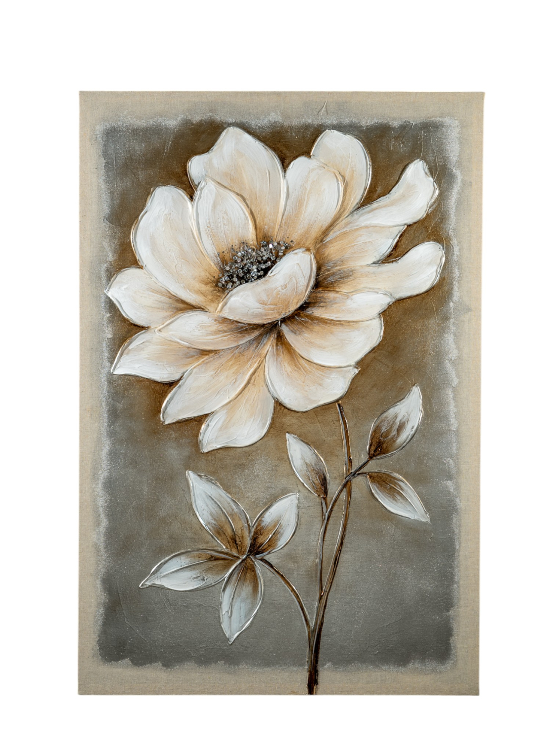 Πίνακας Καμβάς Λουλούδι 60x3x90εκ. Zen Collection 25.11