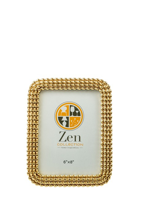 Κορνίζα Polyester Χρυσή Με Σταγόνες 15x20εκ. Zen Collection 26.14.52762 (Υλικό: Polyester, Χρώμα: Χρυσό ) - ZEN COLLECTION - 26.14.52762