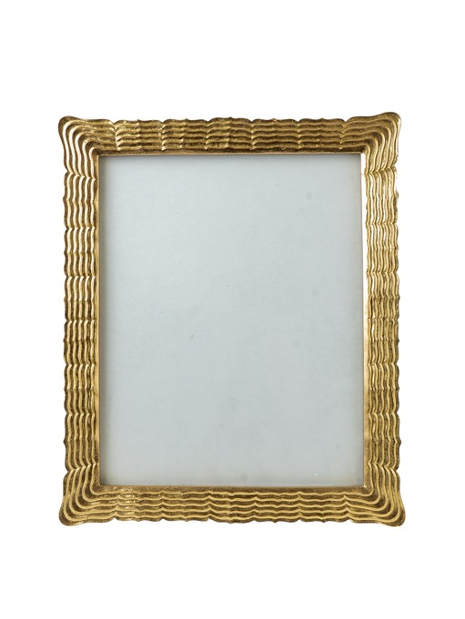 Κορνίζα Polyester Ασημί Με Γραμμές 20x25εκ. Zen Collect