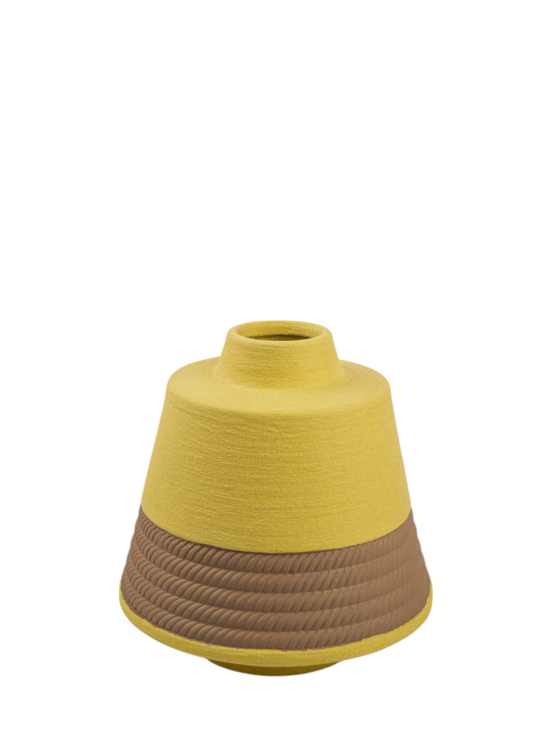 Βάζο Κεραμικό Σαγρέ Κίτρινο 22x22,5εκ. Zen Collection 25.30.51760 (Υλικό: Κεραμικό, Χρώμα: Κίτρινο ) - ZEN COLLECTION - 25.30.51760