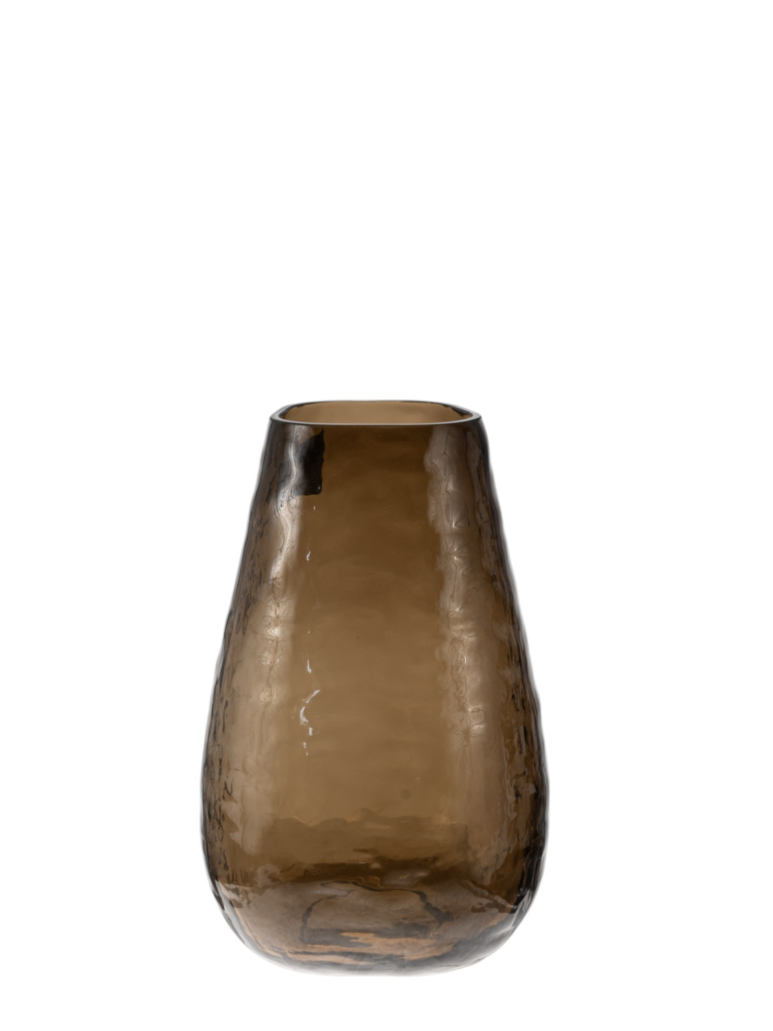 ZEN COLLECTION Βάζο Χειροποίητο Γυάλινο Καφέ 16,5x26εκ. Zen Collection 25.25.51436 (Υλικό: Γυαλί, Χρώμα: Καφέ) - ZEN COLLECTION - 25.25.51436