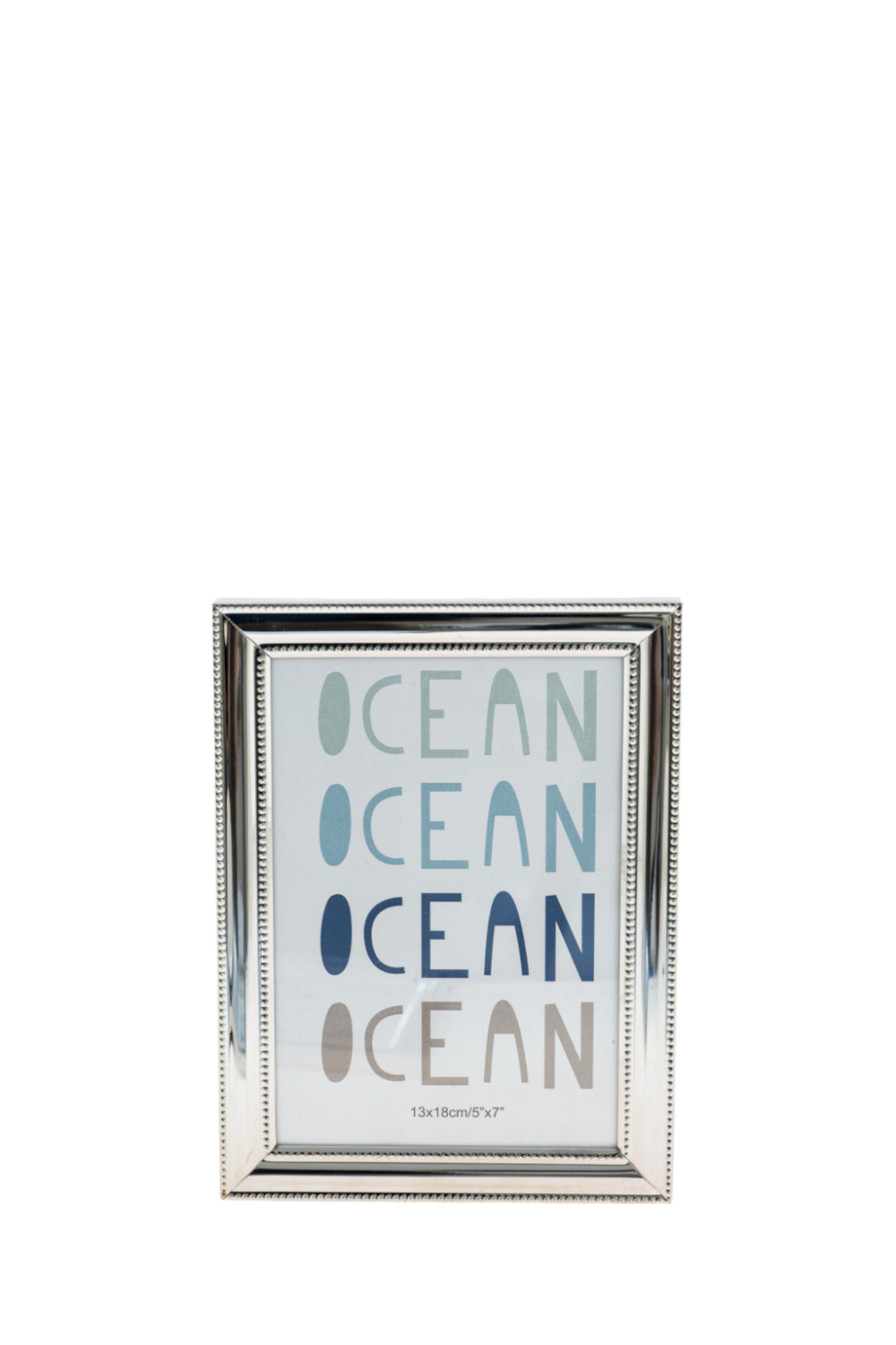 Κορνίζα Πλαστική Ασημί 15,5x1x20,5εκ. Zen Collection 24