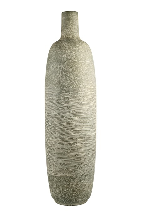 Βάζο Επιδαπέδιο Μεταλλικό Γκρι 19,5x70,5εκ. Zen Collect