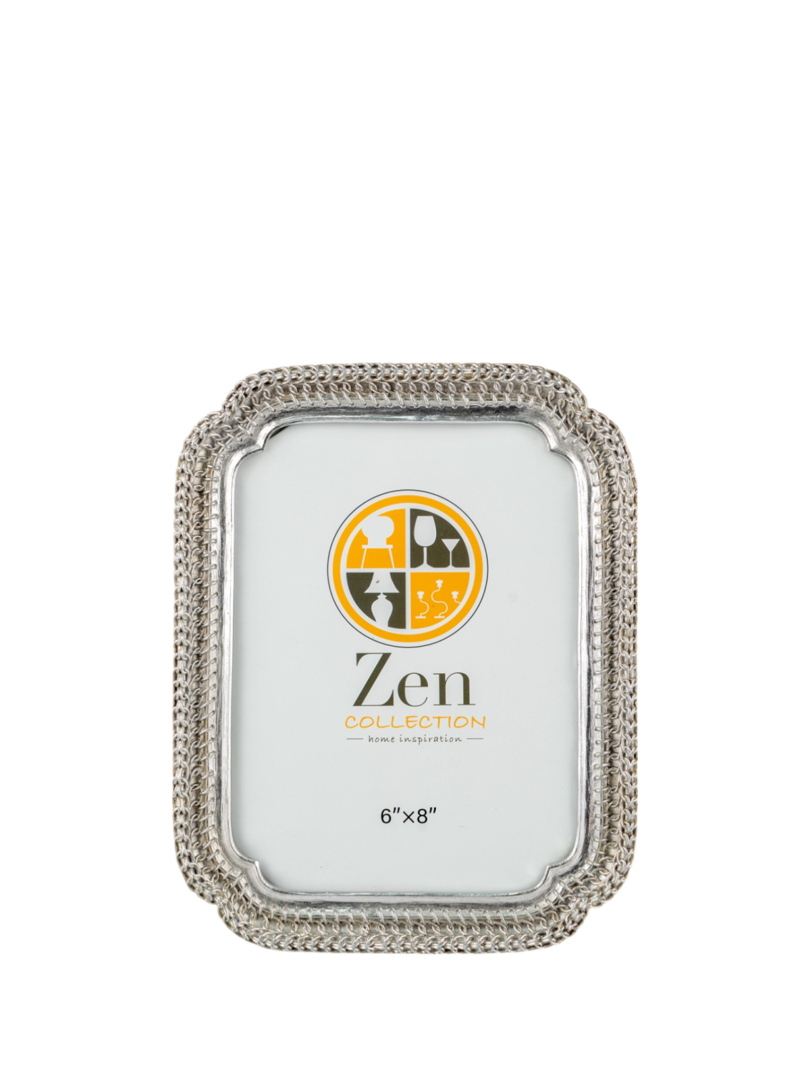 ZEN COLLECTION - ΣΗΜΑΝΤΙΚΟ: Σε περίπτωση διαφοράς τιμής από το κατάστημα ισχύει παντα και μόνο η τιμή του καταστήματος Κορνίζα Polyester Ασημί 15x20εκ. Zen Collection 25.2.50