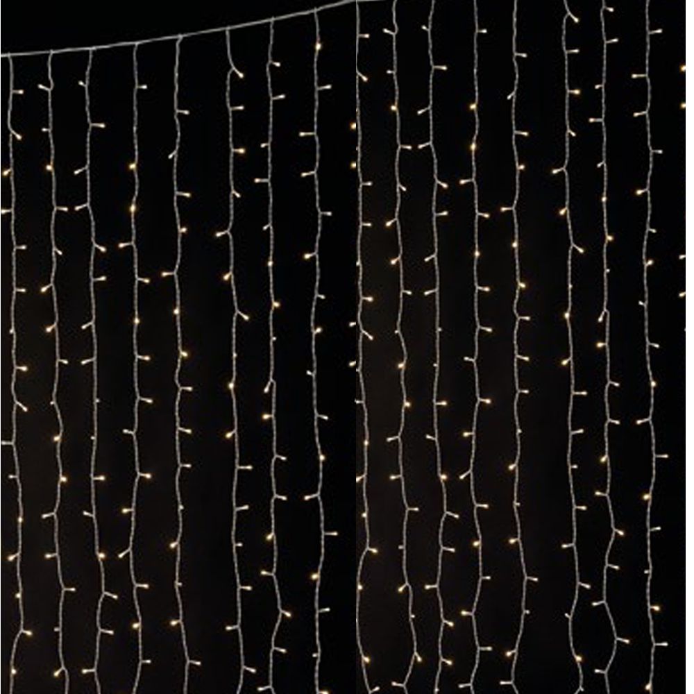 Χριστουγεννιάτικα είδη 24home - ΣΗΜΑΝΤΙΚΟ: Σε περίπτωση διαφοράς τιμής από το κατάστημα ισχύει παντα και μόνο η τιμή του καταστήματος Λαμπάκια Κουρτίνα 900 led Σταθερό Λευκό Φως 3x3μ. iliad