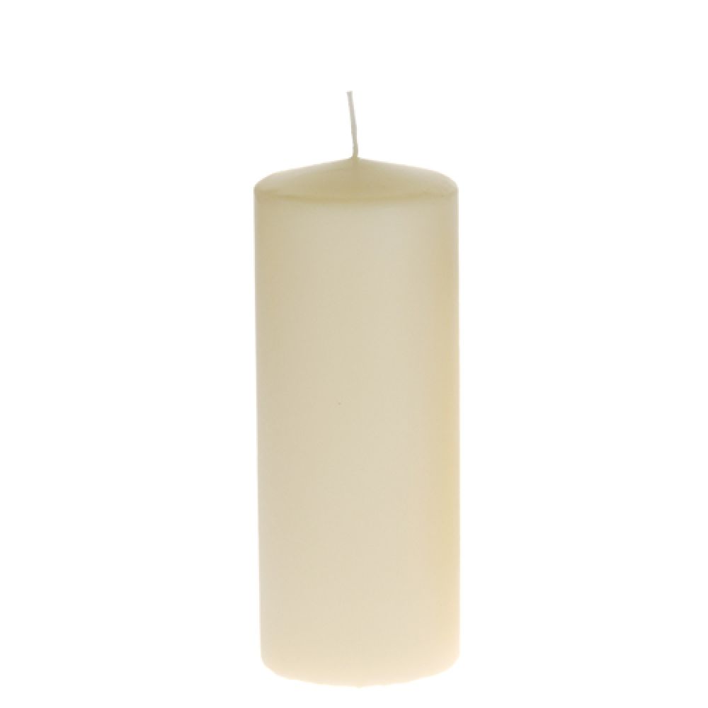 Διακοσμητικά Επιτραπέζια 24home - ΣΗΜΑΝΤΙΚΟ: Σε περίπτωση διαφοράς τιμής από το κατάστημα ισχύει παντα και μόνο η τιμή του καταστήματος Κερί Κρεμ iliadis 7x18εκ. 36963 (Σετ 2 Τεμάχια) (Χρώμα: