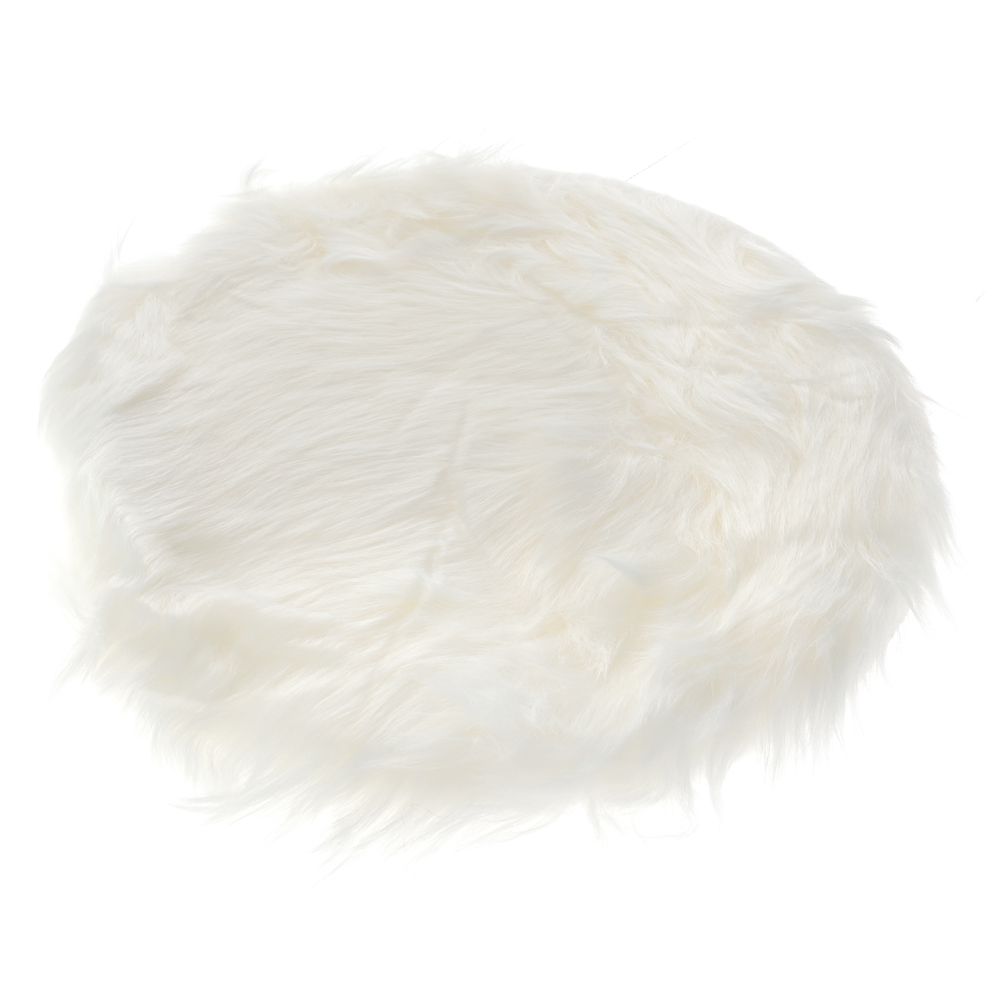 Σουπλά Γούνινο Λευκό 35εκ. iliadis 76071 (Σετ 2 Τεμάχια