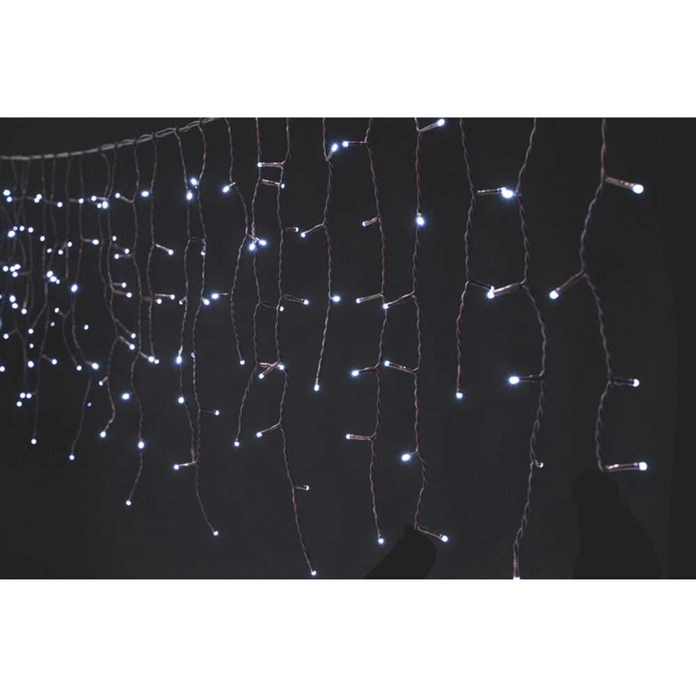 Iliadis - ΣΗΜΑΝΤΙΚΟ: Σε περίπτωση διαφοράς τιμής από το κατάστημα ισχύει παντα και μόνο η τιμή του καταστήματος Λαμπάκια Κουρτίνα Σταλακτίτες 150 led Σταθερό Λευκό Φως