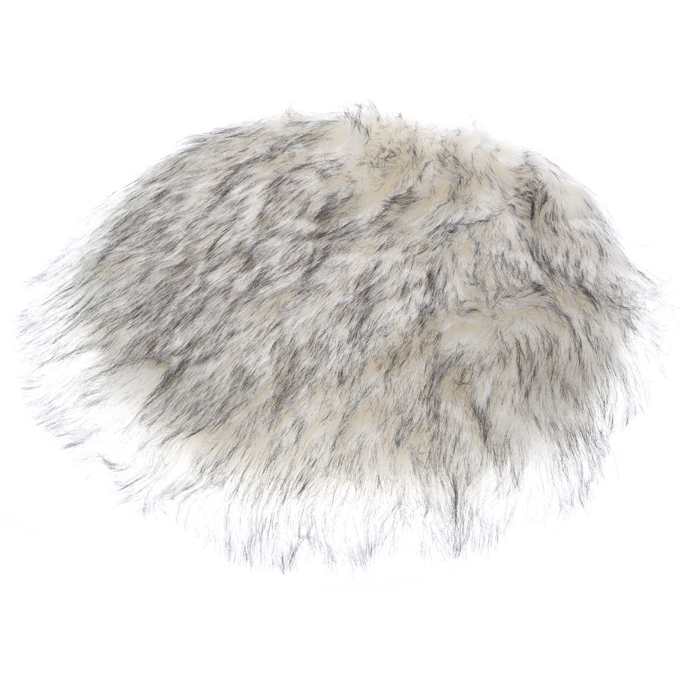 Σουπλά Συνθετική Γούνα Γκρι 35εκ. iliadis 76073 (Χρώμα: