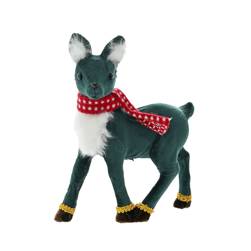 Iliadis - ΣΗΜΑΝΤΙΚΟ: Σε περίπτωση διαφοράς τιμής από το κατάστημα ισχύει παντα και μόνο η τιμή του καταστήματος Χριστουγεννιάτικο Διακοσμητικό Ελαφάκι Πράσινο iliadis