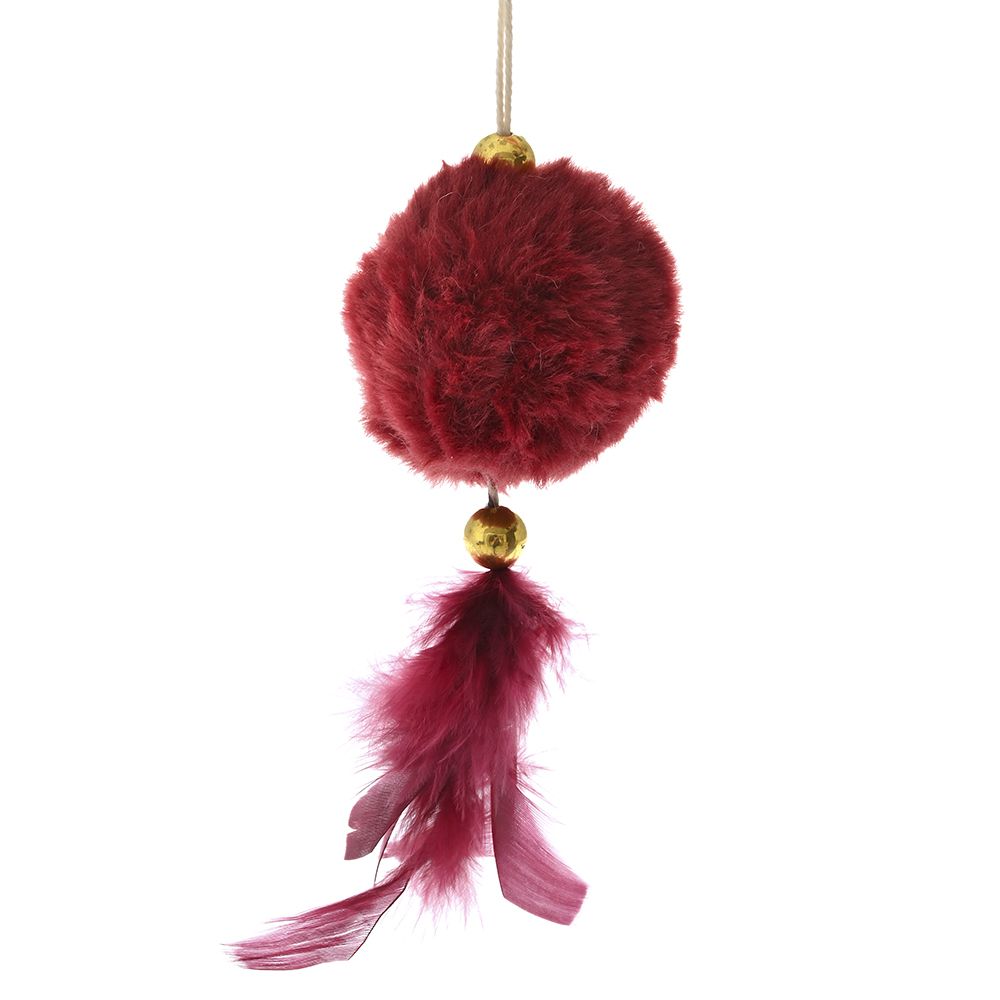 Iliadis Μπάλα Υφασμάτινη Μπορντώ iliadis 6x12εκ. 79468 (Σετ 6 Τεμάχια) (Χρώμα: Μπορντώ ) - Iliadis - il_79468