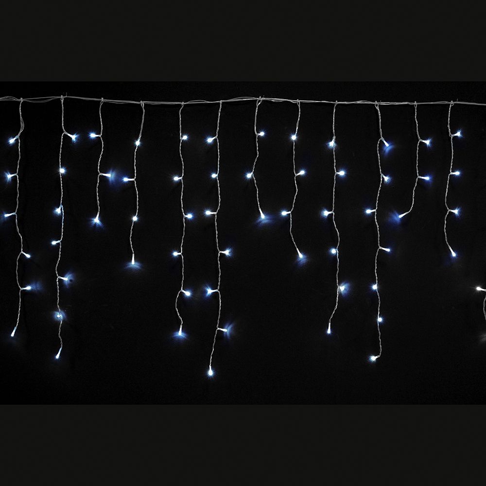 Iliadis - ΣΗΜΑΝΤΙΚΟ: Σε περίπτωση διαφοράς τιμής από το κατάστημα ισχύει παντα και μόνο η τιμή του καταστήματος Λαμπάκια Κουρτίνα Σταλακτίτες 150 led Σταθερό Ψυχρό Λευ