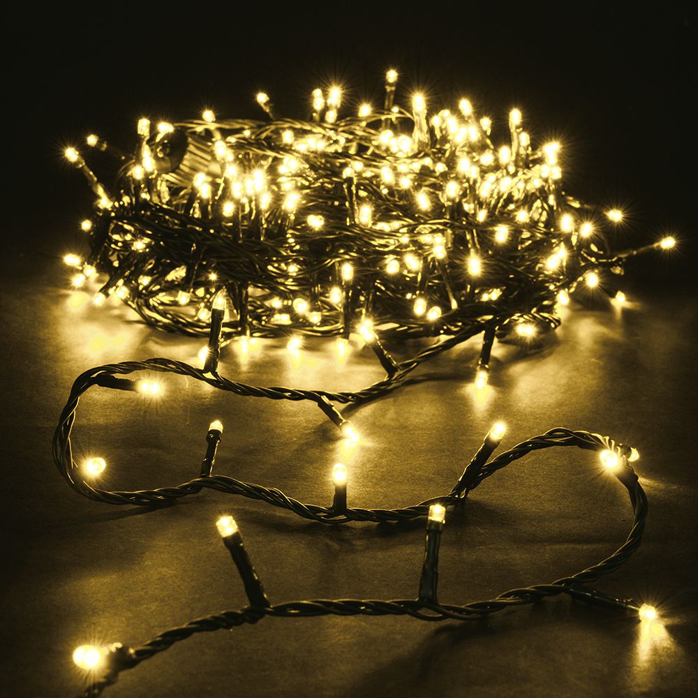 Λαμπάκια 100 Led Σταθερό Ζεστό Λευκό Φως 5μ. iliadis 68