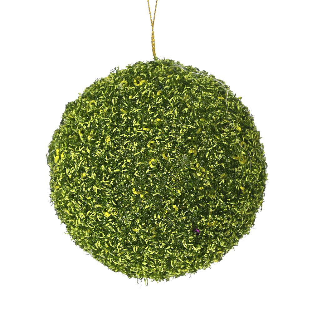 Iliadis Μπάλα Foam Λαχανί Glitter 8εκ. iliadis 83498 (Σετ 24 Τεμάχια) (Χρώμα: Λαχανί ) - Iliadis - il_83498