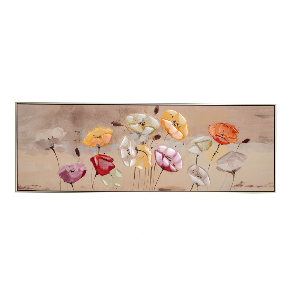 Πίνακας Καμβάς Ελαιογραφία Παπαρούνες iliadis 152×4,5×52,5εκ. 84811 (Ύφασμα: Καμβάς) – Iliadis – il_84811