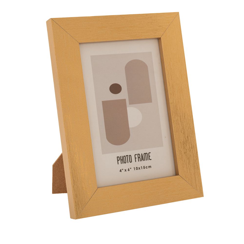 Διακοσμητικά Επιτραπέζια 24home - ΣΗΜΑΝΤΙΚΟ: Σε περίπτωση διαφοράς τιμής από το κατάστημα ισχύει παντα και μόνο η τιμή του καταστήματος Κορνίζα Μεταλλική Χρυσή 10x15εκ. iliadis 84525 (Υλικό: