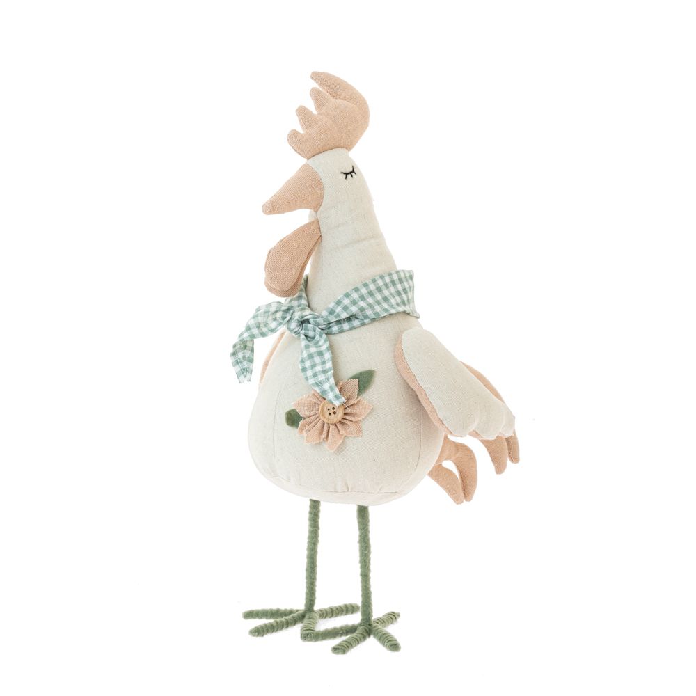 Iliadis Πασχαλινός Διακοσμητικός Κόκορας Υφασμάτινος Μπεζ-Καφέ 20x23x44εκ. iliadis 85351 - Iliadis - il_85351