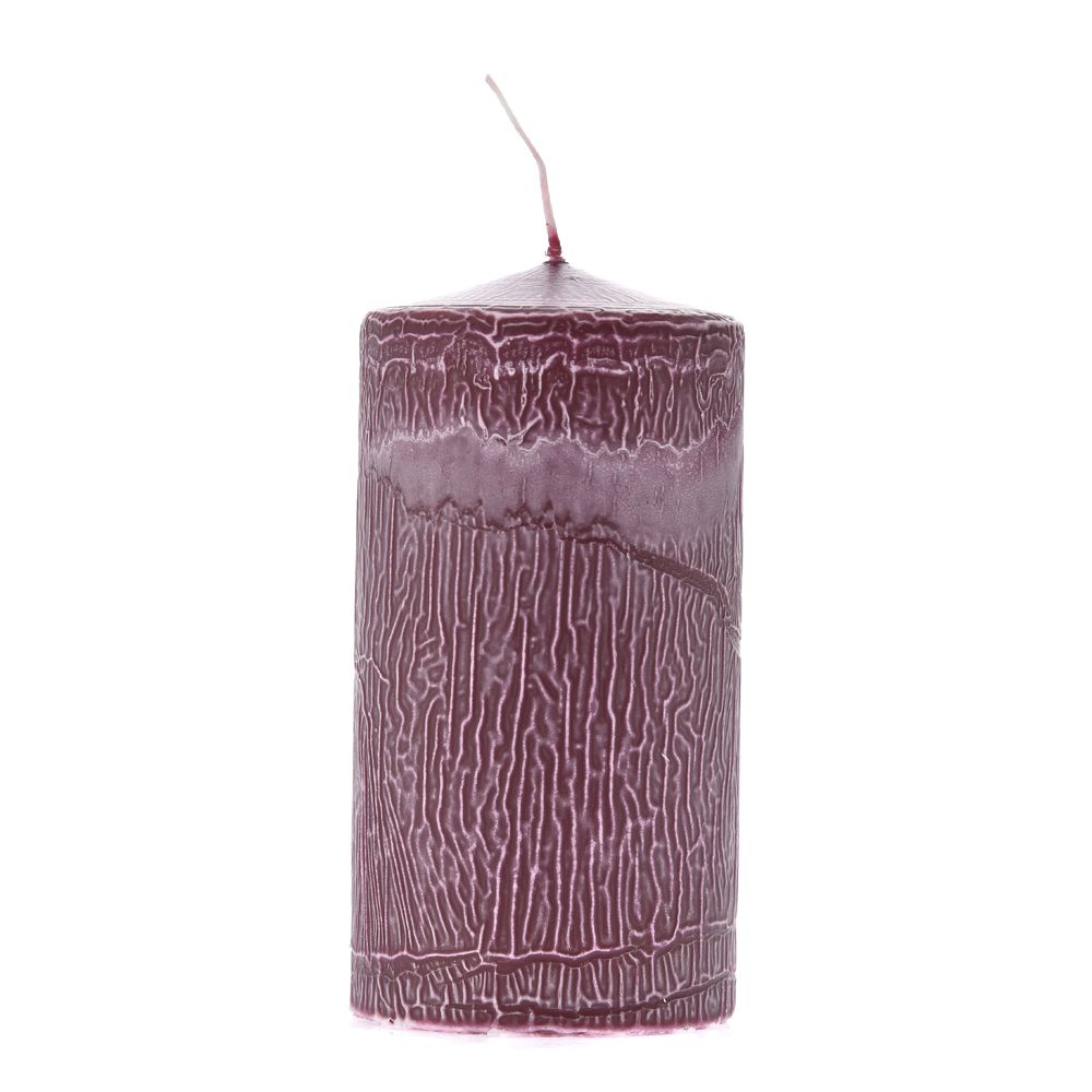 Iliadis Κερί Μπορντώ Frosted 7x14εκ. iliadis 76372 (Σετ 2 Τεμάχια) (Χρώμα: Μπορντώ ) - Iliadis - il_76372