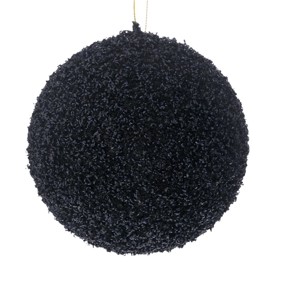 Iliadis Μπάλα Polyfoam Μαύρη Glitter 15εκ. iliadis 83539 (Σετ 2 Τεμάχια) (Χρώμα: Μαύρο, Υλικό: Polyfoam) - Iliadis - il_83539