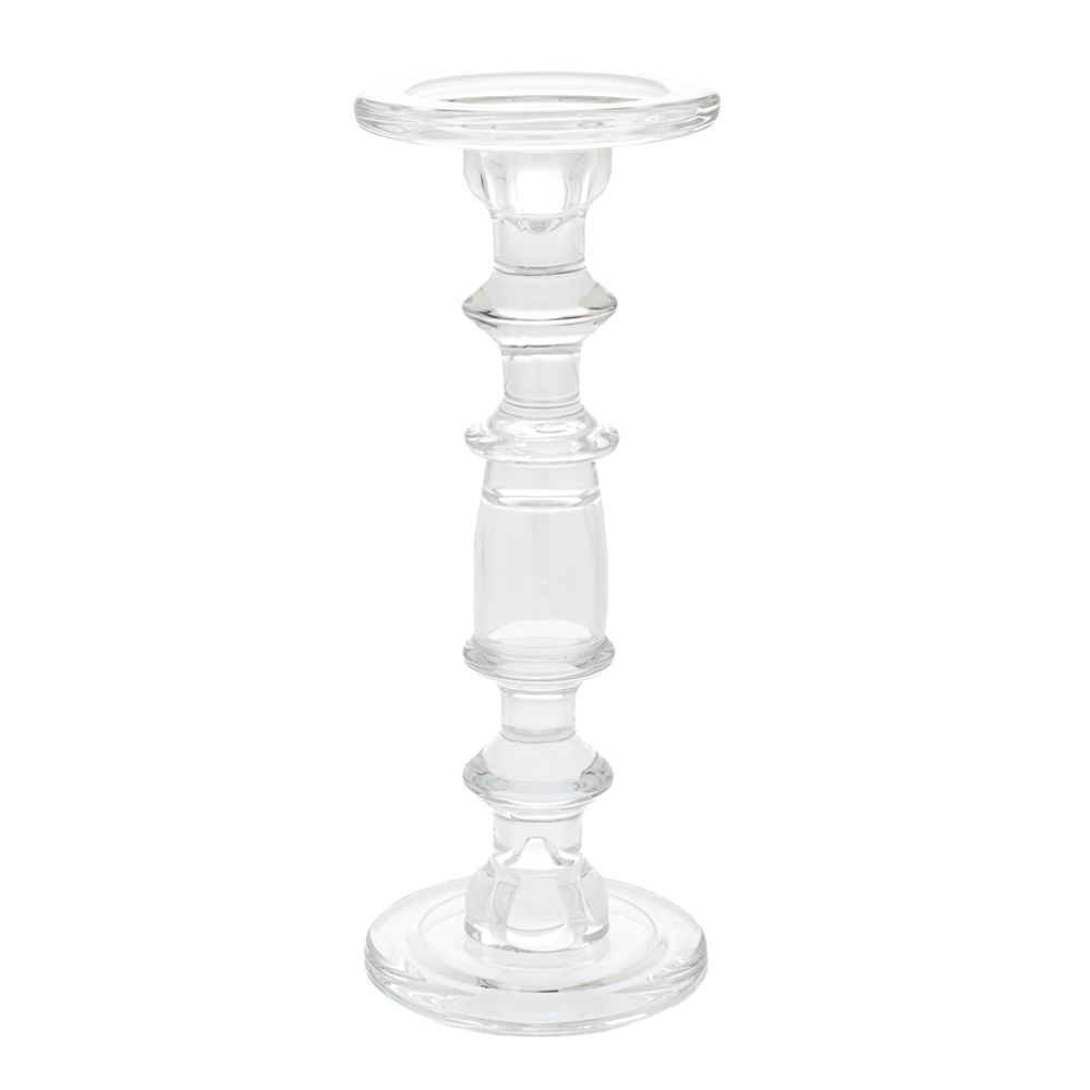 Iliadis - ΣΗΜΑΝΤΙΚΟ: Σε περίπτωση διαφοράς τιμής από το κατάστημα ισχύει παντα και μόνο η τιμή του καταστήματος Κηροπήγιο Γυάλινο Διάφανο 11x29εκ. iliadis 86104 (Υλικό