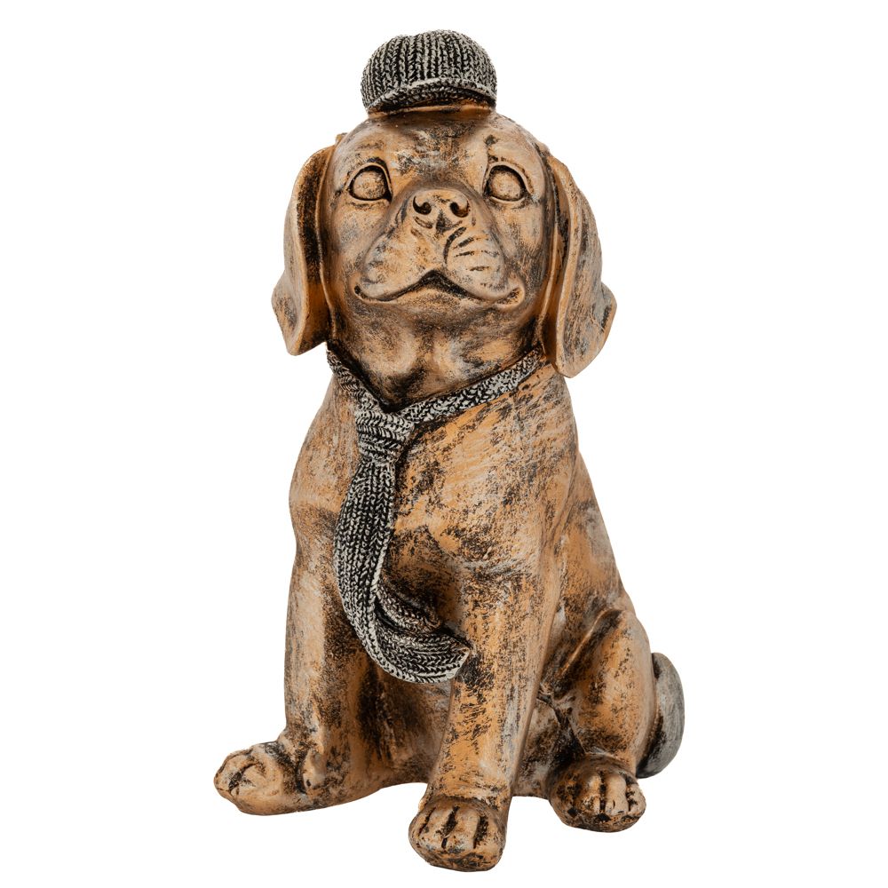 Διακοσμητικά Επιτραπέζια 24home - ΣΗΜΑΝΤΙΚΟ: Σε περίπτωση διαφοράς τιμής από το κατάστημα ισχύει παντα και μόνο η τιμή του καταστήματος Διακοσμητικός Επιτραπέζιος Σκύλος Καθιστός Polyresin Χρ