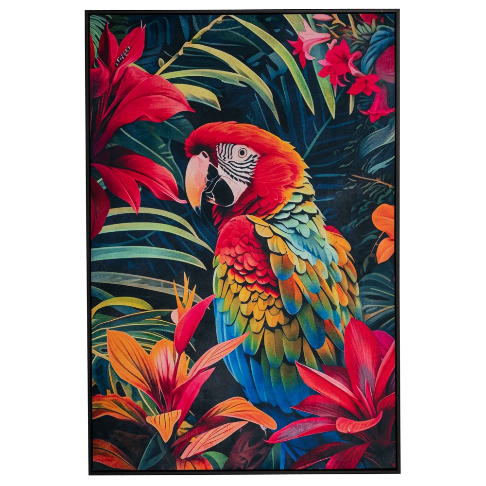 Iliadis Πίνακας Καμβάς Colorful Parrot 83x123εκ. iliadis 89159 (Ύφασμα: Καμβάς) - Iliadis - il_89159