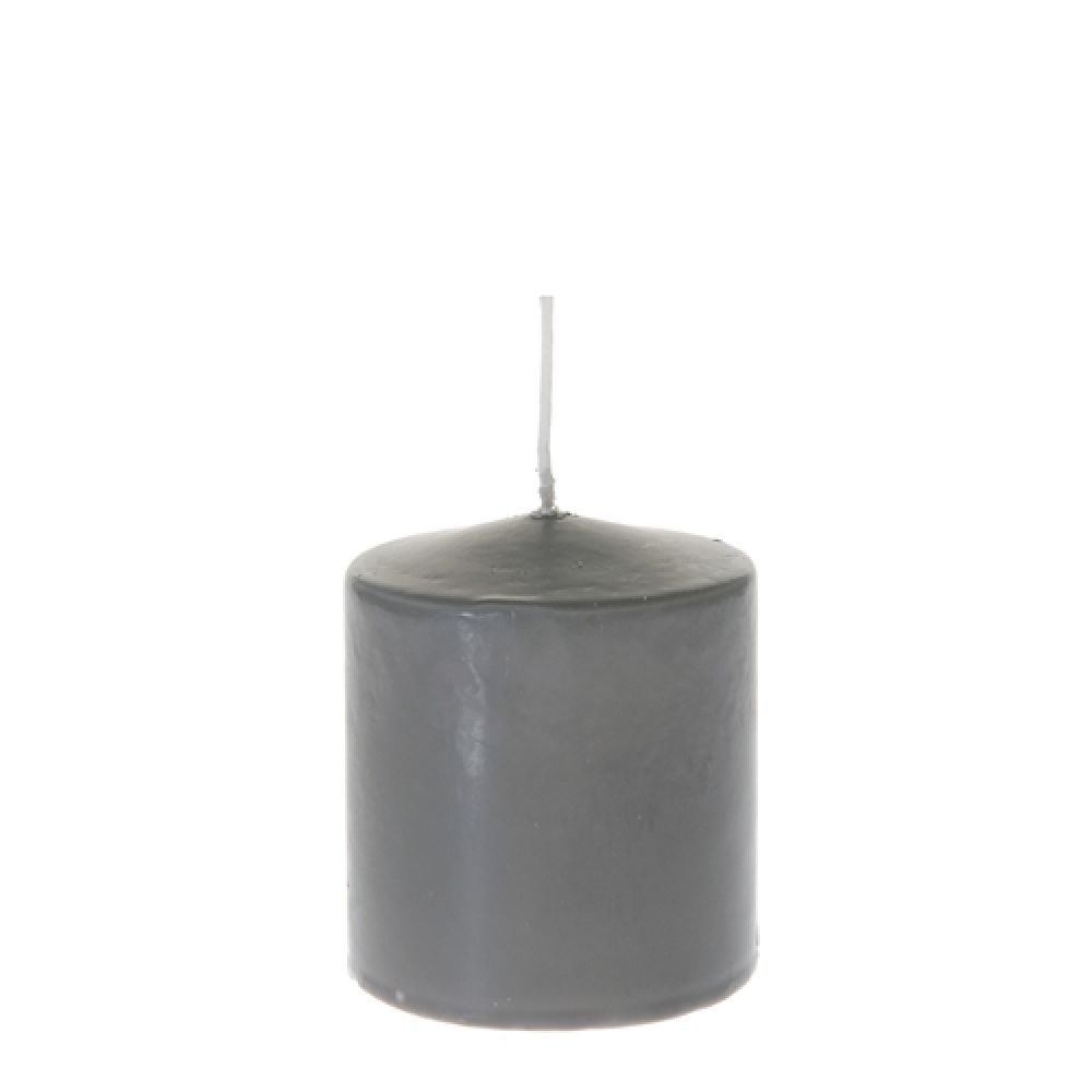 Διακοσμητικά Επιτραπέζια 24home - ΣΗΜΑΝΤΙΚΟ: Σε περίπτωση διαφοράς τιμής από το κατάστημα ισχύει παντα και μόνο η τιμή του καταστήματος Κερί Παραφίνης Κύλινδρος Γκρι 7x8εκ. iliadis 33410 (Σετ