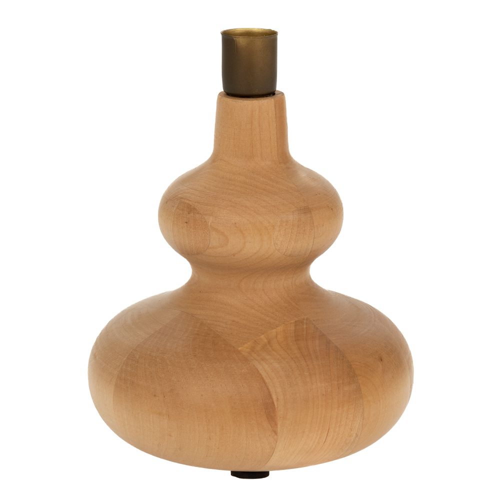 Κηροπήγιο Ξύλινο-Μεταλλικό Natural 13x17εκ. iliadis 889