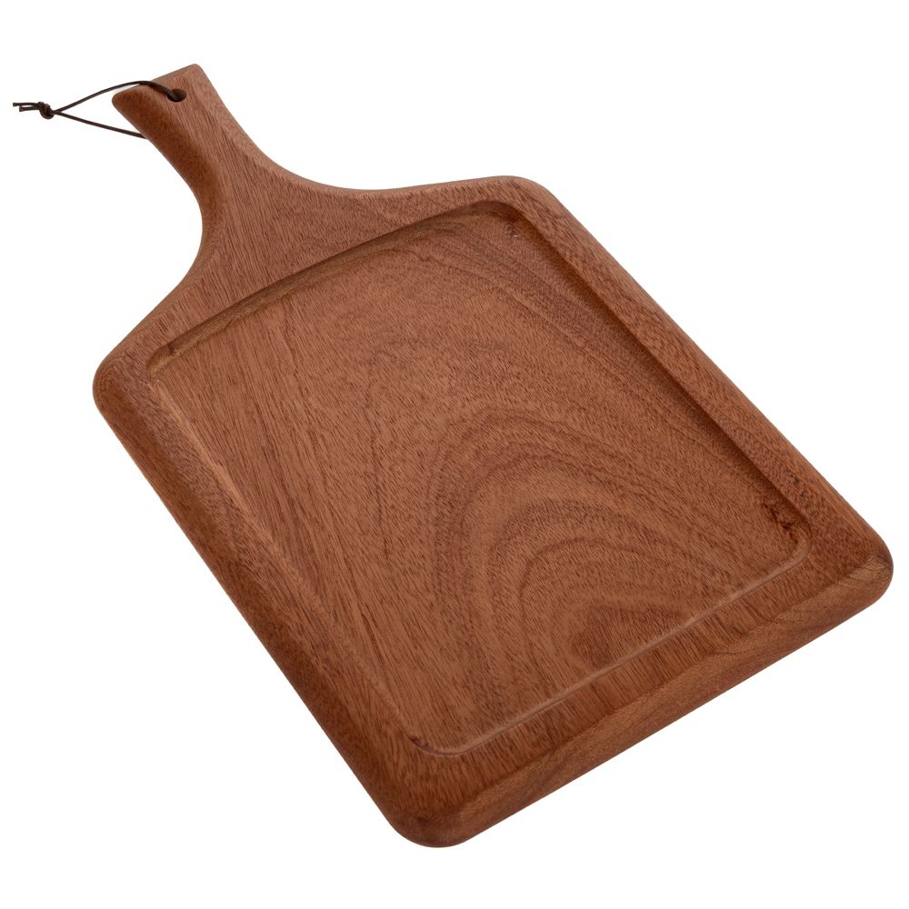 Iliadis Πλατώ Σερβιρίσματος Ξύλινο Καφέ 38x21x2εκ. iliadis 90239 (Υλικό: Ξύλο, Χρώμα: Καφέ) - Iliadis - il_90239