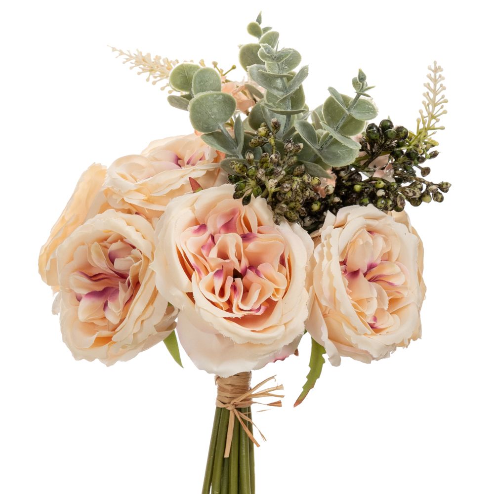 Μπουκέτο Με 8 Japanese Rose Σομόν 26εκ. iliadis 89819 (